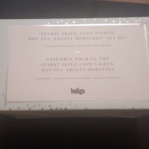 Indigo tea set